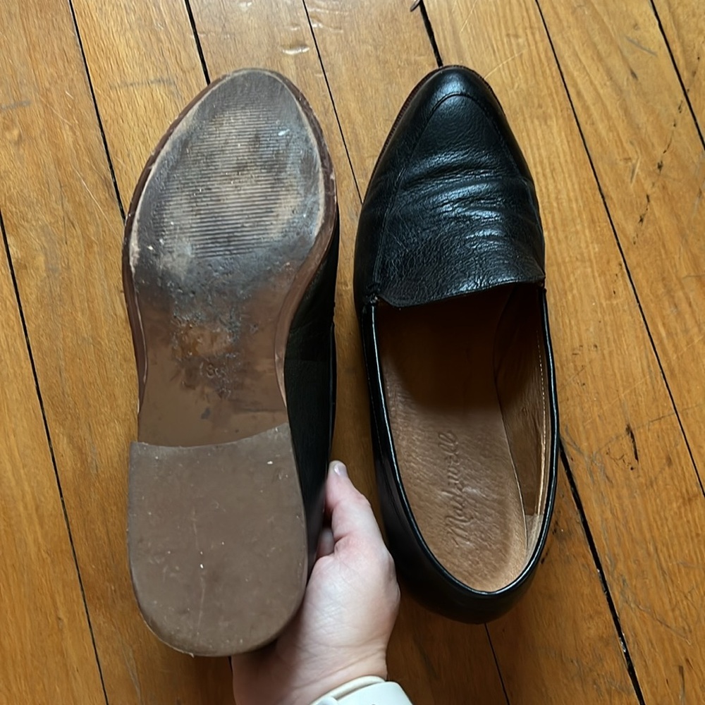 Madewell Frances Loafer 8 women leather shoes - Picture 5 of 6